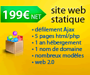 Pack Site Web Vitrine Statique Ajax