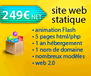 Pack Site Web Vitrine Statique Flash