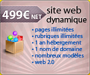 Pack Site Web Dynamique CMS